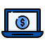 Online banking icon 64x64