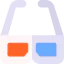 3d glasses Ikona 64x64