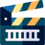 Clapperboard Ikona 64x64