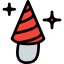 Праздничная шляпа иконка 64x64
