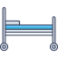 Hospital bed icon 64x64