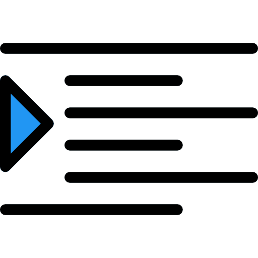 Indent icon