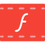 Adobe flash player 图标 64x64