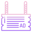 Signboard icon 64x64