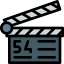Clapperboard icon 64x64