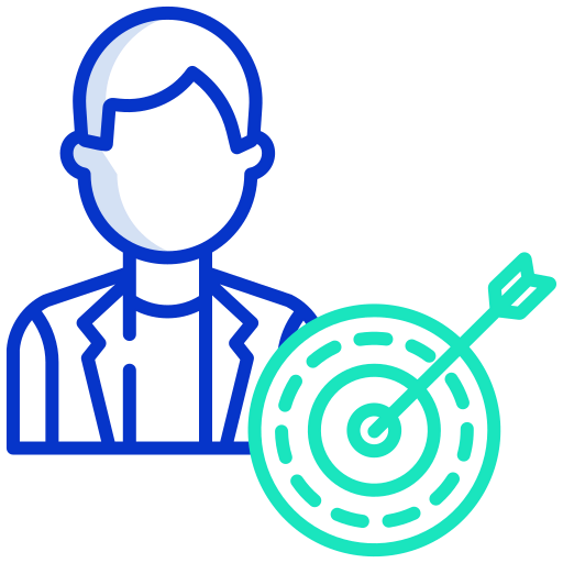 Target audience アイコン