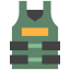 Bullet proof vest icon 64x64