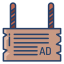 Signboard icon 64x64