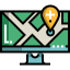 Maps and Flags icon 64x64