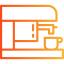 Coffee machine icon 64x64