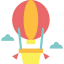 Hot air balloon Ikona 64x64