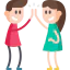 High five 图标 64x64