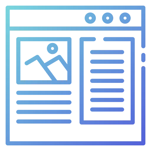 Web design ícono