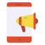 Mobile marketing icon 64x64