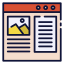 Web design icon 64x64