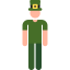 Зеленая шляпа иконка 64x64