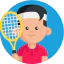 Tennis player icon 64x64