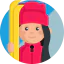 Skier icon 64x64