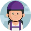 Parachutist icon 64x64