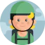Parachutist icon 64x64
