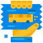 Bus ticket ícono 64x64