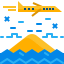 Airplane flying biểu tượng 64x64