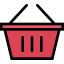 Shopping basket ícono 64x64