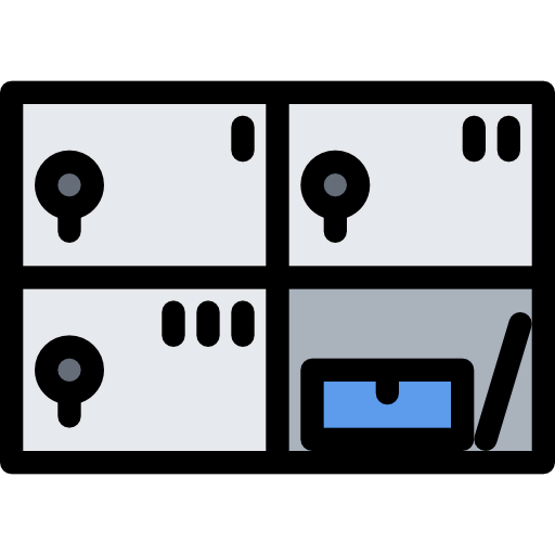 Safe boxes icon