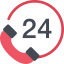 24 hours icon 64x64