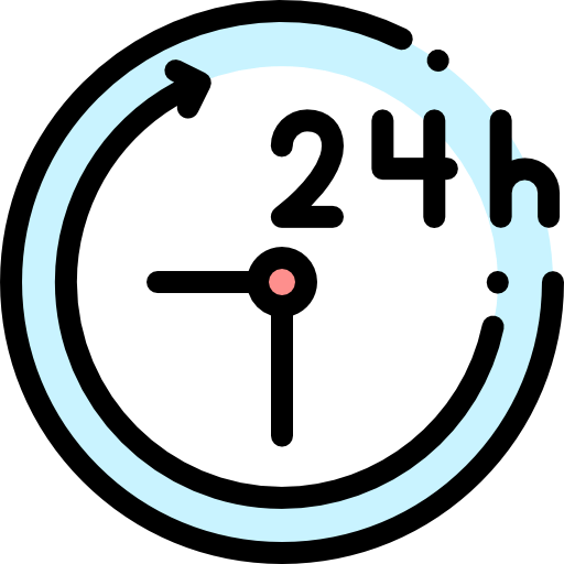 24 hours アイコン