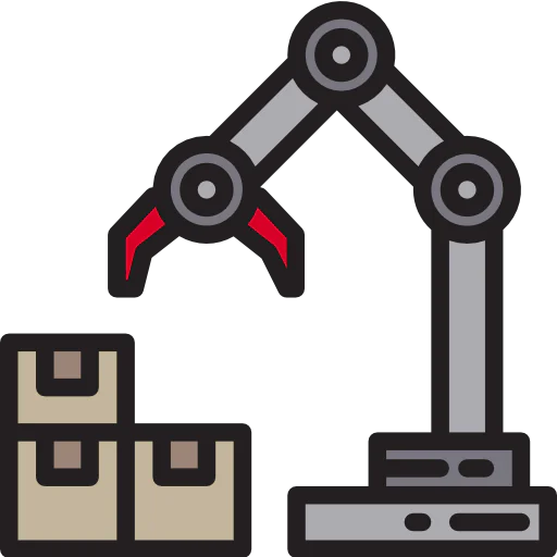 Robotic arm icon