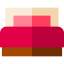 Double bed icon 64x64
