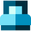 Single bed icon 64x64