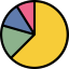 Pie chart ícone 64x64