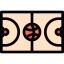 Basketball court ícono 64x64
