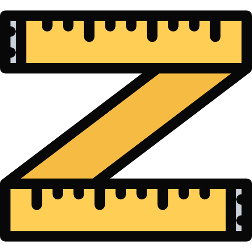 Measuring tape ícono