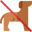 No pets Ikona 64x64