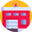 Fire station icon 64x64