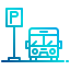 Bus stop icon 64x64