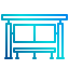 Bus stop icon 64x64