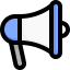 Megaphone Ikona 64x64