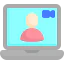 Video chat icône 64x64