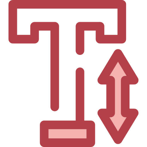 Text height icon