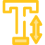 Text height icon 64x64