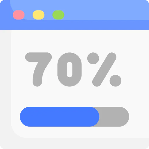 Loading bar icon