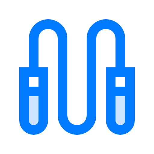 Jumping rope icon