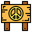 Sign icon 64x64