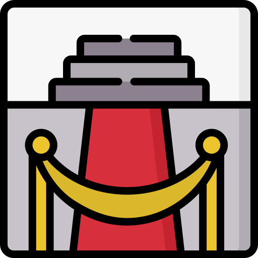 Red carpet icon