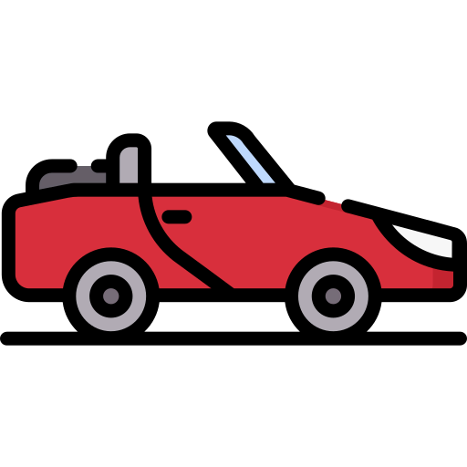 Convertible car Symbol