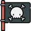 Jolly roger ícone 64x64
